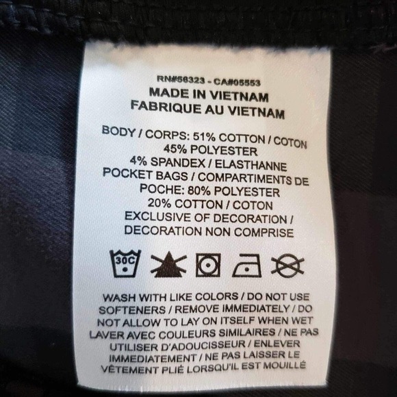 Nike Golf Tech UV Men’s 40 Dri-Fit 9” Shorts Plaid Gray Flat Front Chino - Picture 10 of 12